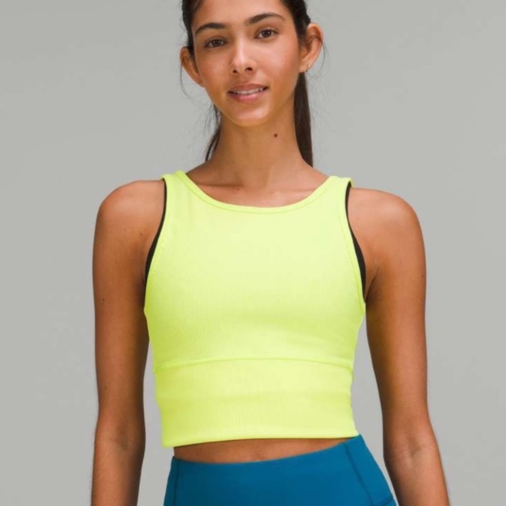 Lululemon Power Pivot Ribbed Tank Top